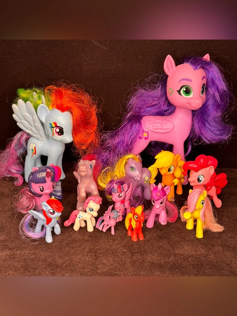 My Little Pony Mixed Lot G4 & G5 - Rainbow Dash, Pipp Petals, Twilight Sparkle